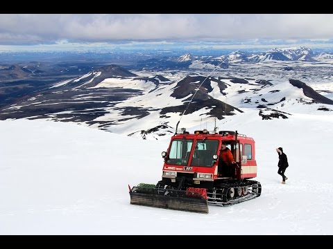 Iceland Road Trip: Snowcat to the Summit of Mt Hekla