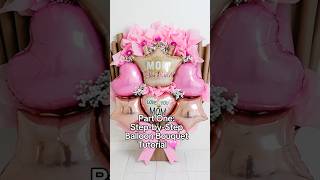 Step-by-Step Balloon Bouquet Tutorial for Beginners | Easy DIY Balloon Decor 🌸