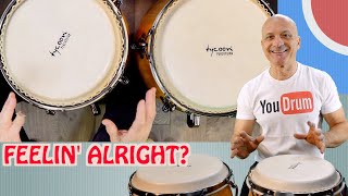 Feelin&#39; Alright? (Joe Cocker) Percussion - Tutorial