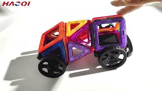 Magnetic tiles educational construction toys educational 3d magnet building tiles