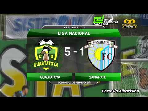 Resumen Guastatoya VS Sanarate Jornada 1 Clausura 2021