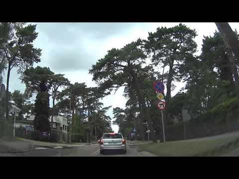 Autofahrt in Polen auf der Halbinsel Hel (Danziger Bucht)