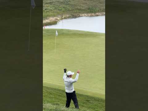 IMPOSSIBLE shot pulled off with perfect touch 👏