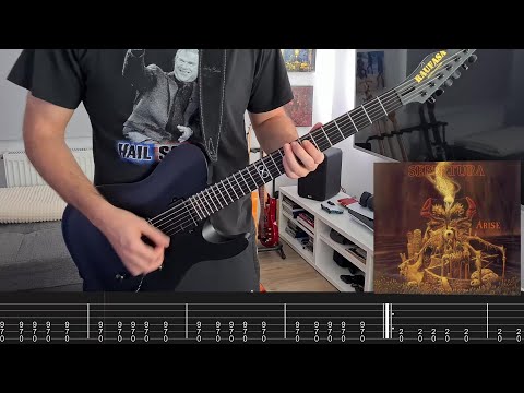 Sepultura - Orgasmatron (Guitar Cover + Screentabs)