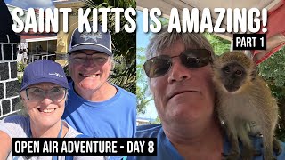 Saint Kitts Day 8 Part 1 | Celebrity Reflection | Port Zante, Open Air Adventure