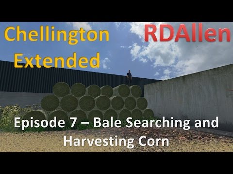 Farming Simulator 15 MP Chellington E7 - Bale Hunting and Harvesting with the S680!