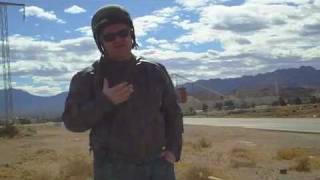 preview picture of video 'Motorcycle Road Trip in the Mohave Desert'