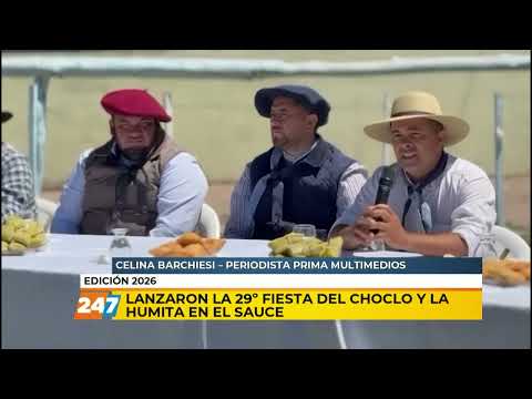 Lanzaron la 29º fiesta del choclo y la humita en El Sauce | Celina Barchiesi | Entretiempo