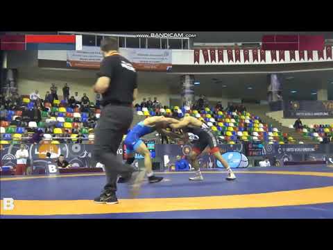 1/2 final FS - 65 kg: Mehmet Emin Ogut (TUR) - Əli Rəhimzadə (AZE)