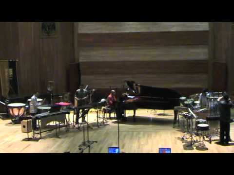 Cuarteto percusiones y piano, Daniel González Hernández