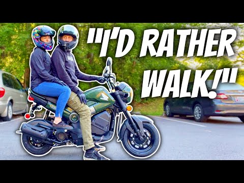 Can The Little Honda Navi HANDLE A Passenger?!