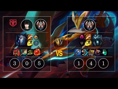 SB Punch Kindred vs Karthus Jungle - KR Challenger Patch 10.11