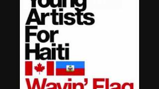 Young Artists For Haiti- Wavin Flag Chipmunk Remix [Full Song]