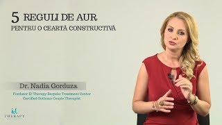 5 reguli de aur pentru o cearta constructiva