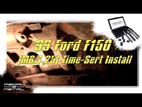 Ford 4.6 5.4 Triton Exhaust Manifold Broken Stud Time Sert Job | DIY & Save Money