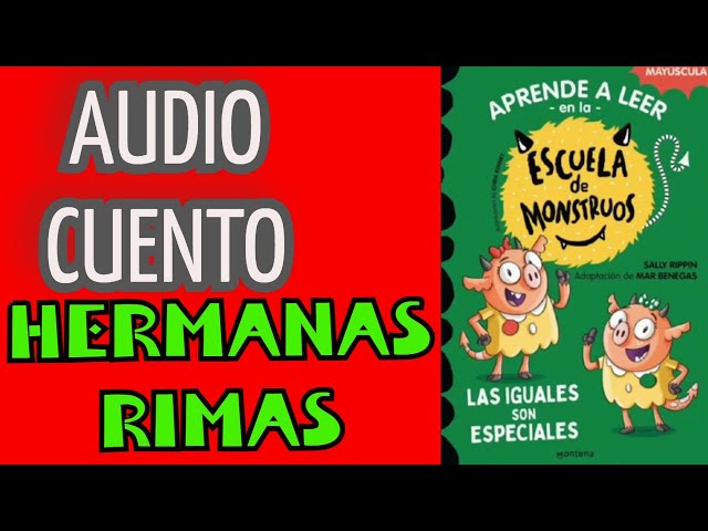 Vídeo relacionado con Aprender a leer en la Escuela de Monstruos 3 - Las iguales son especiales: En letra MAYÚSCULA (libros para niños a partir de 5 años)