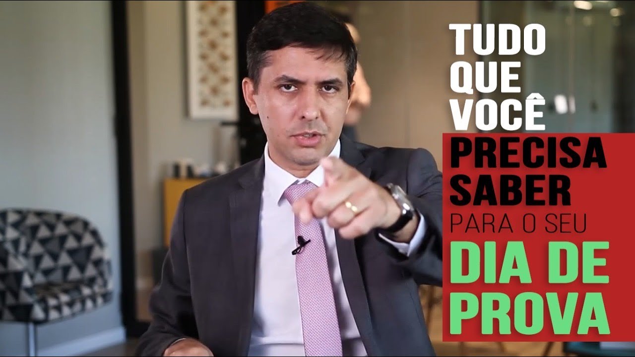 Tudo o que você precisa saber sobre o dia da prova