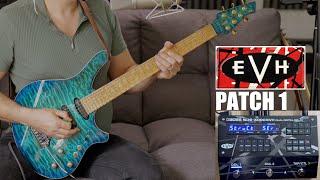  - EVH presets on the BOSS SDE-3000 Dual Delay - My First impressions