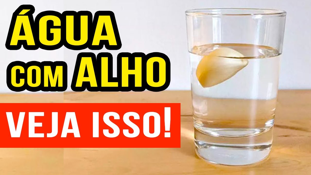 Beba ÁGUA COM ALHO e VEJA O QUE ACONTECE!