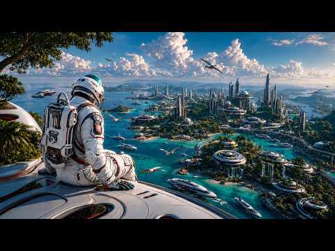 Smart Eco City of the Future: 1 Hour Exploring Nature, Animals & AI Innovation in 2200