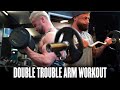Double Trouble Arm Workout w/ Magic Mike & Best 2 Abs Exercises