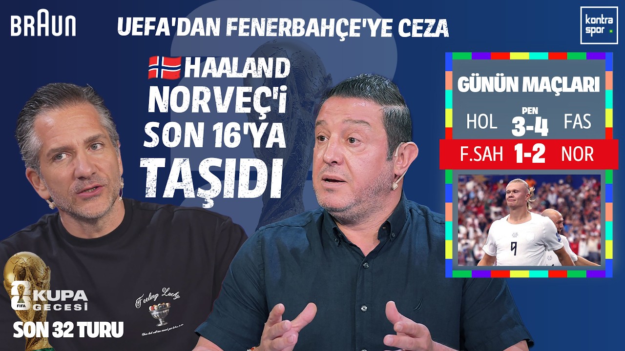 🔴 CANLI | Hollanda - Fas, Fildişi Sahili - Norveç | Nihat Kahveci, Nebil Evren | Kupa Gecesi #19