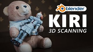 Blender Tutorial - 3D Scanning with KIRI Engine!