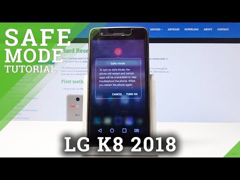 How to Open Safe Mode in LG K8 2018 - Diagnostic Mode