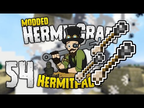 HermitCraft Modded - #54: ⚡OMG... THE DESTRUCTION! 🔥 [HermitPack]