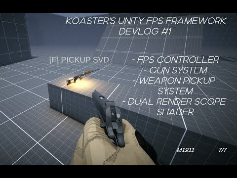 UNITY 6 | Koaster's FPS Framework for Rains of Death: Zombies | Devlog 1 "The Basics"