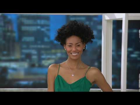 Sterling-Anhänger mit Herzanhänger und Baguette- und runden Diamanten von Affinity auf QVC