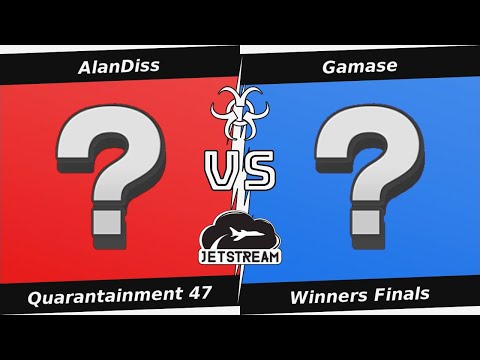 Quarantainment 47 Winners Finals - AlanDiss (Random) Vs. Gamase (Random) Smash Ultimate - SSBU
