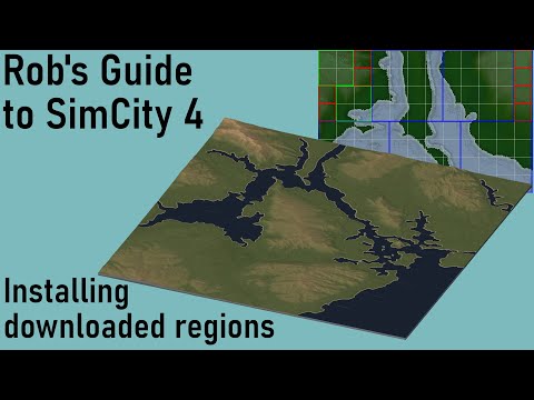 How to Install SimCity Regions Downloaded from Simtropolis