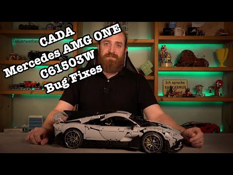 Das beste Set des Jahres 2023! CADA Mercedes AMG ONE C61503W Nachtrag Bug Fixes und Modifikationen