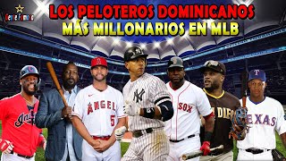 Los 10 Peloteros Dominicanos Más Ricos en la MLB | Gente Famosa