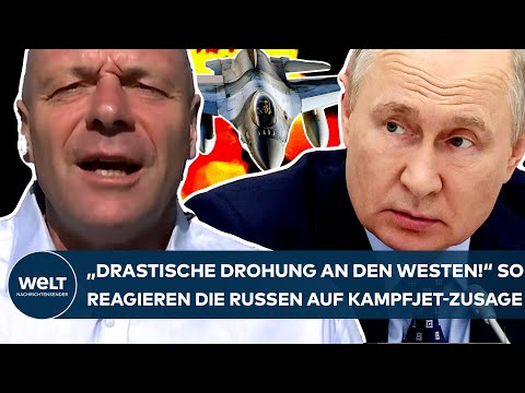 PUTINS KRIEG: Kampfjets an Ukraine! "Eine drastische Drohung an den Westen!" So reagieren die Russen