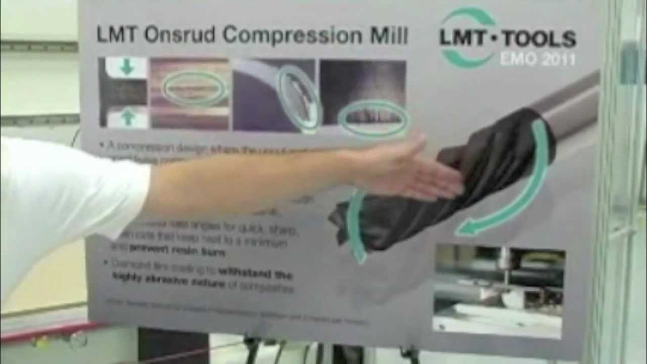 66-870DFC Compression Tool with DFC Coating Video by LMT Onsrud