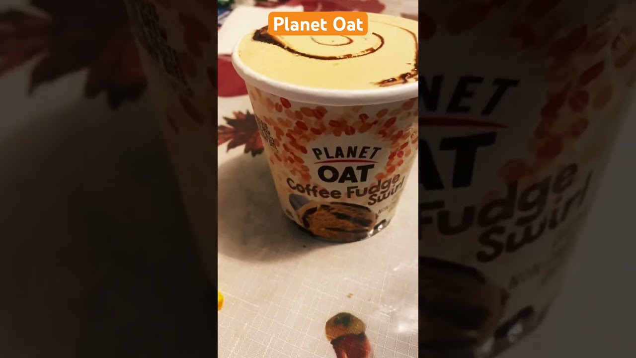 Dairy-Free Ice-Cream | Made by Planet Oat (Oat Milk) Coffee Fudge Swirl