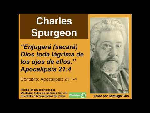 Apocalipsis 21,4. Devocional de hoy. Charles Spurgeon en español.