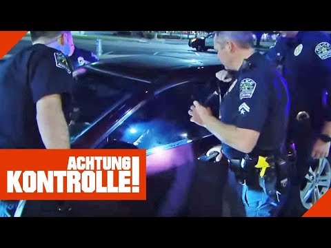 Festnahme! Volltrunken im Drive-In eingepennt! US-Polizei greift durch! | Achtung Kontrolle