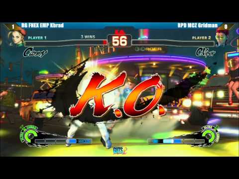SSF4 AE2012 Top 8 RG FNEX EMP Kbrad vs RPD MCZ Gridman - GUTS2 Tournament