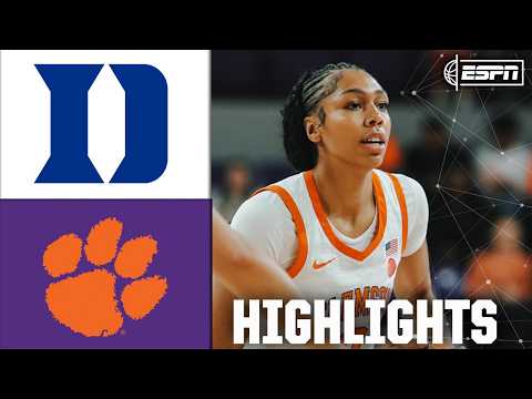 Duke Blue Devils vs. Clemson Tigers | Full Game Highlights | ESPN College Basketball
