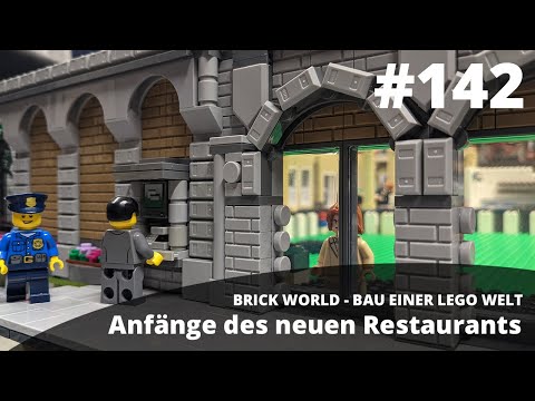 BRICK WORLD LEGO® UPDATE (142) - Next on the block: Start of the new restaurant!