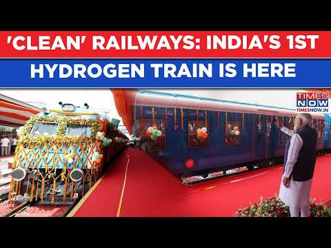 Modi Flags Off India's 1st Hydrogen Train