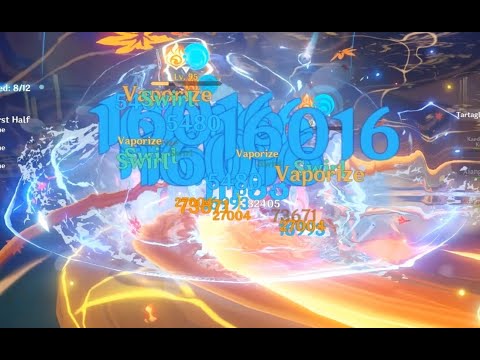 Childe Strongest Vaporize Team - 3.1 Top Half Abyss | Genshin Impact