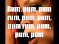Rihanna Man Down lyrics by Jr 