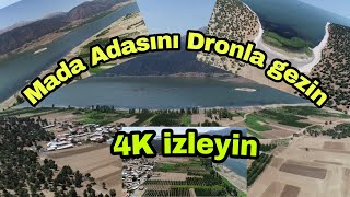 Mada Adası Havadan Drone Çekim 4K