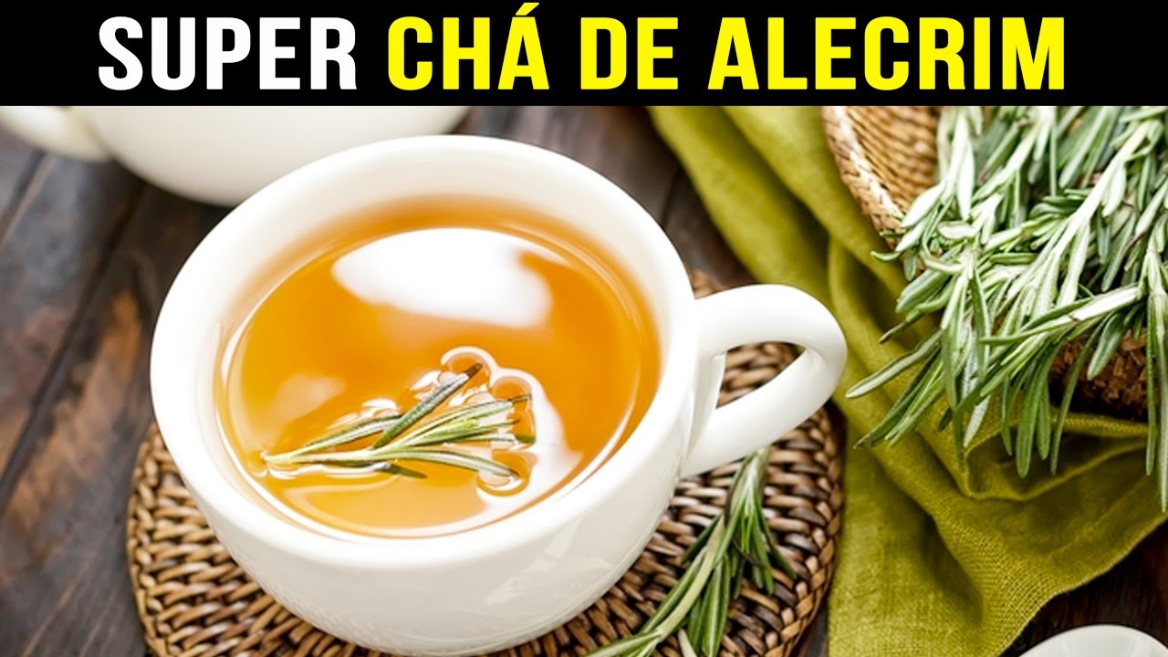 CHÁ DE ALECRIM - Por que está todo mundo tomando? Como fazer?