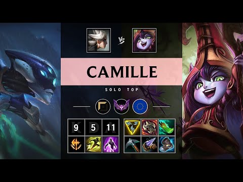Camille Top vs Lulu - EUW Master Patch 25.S1.3