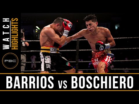 Barrios vs Boschiero HIGHLIGHTS: July 9, 2016 - PBC on ESPN